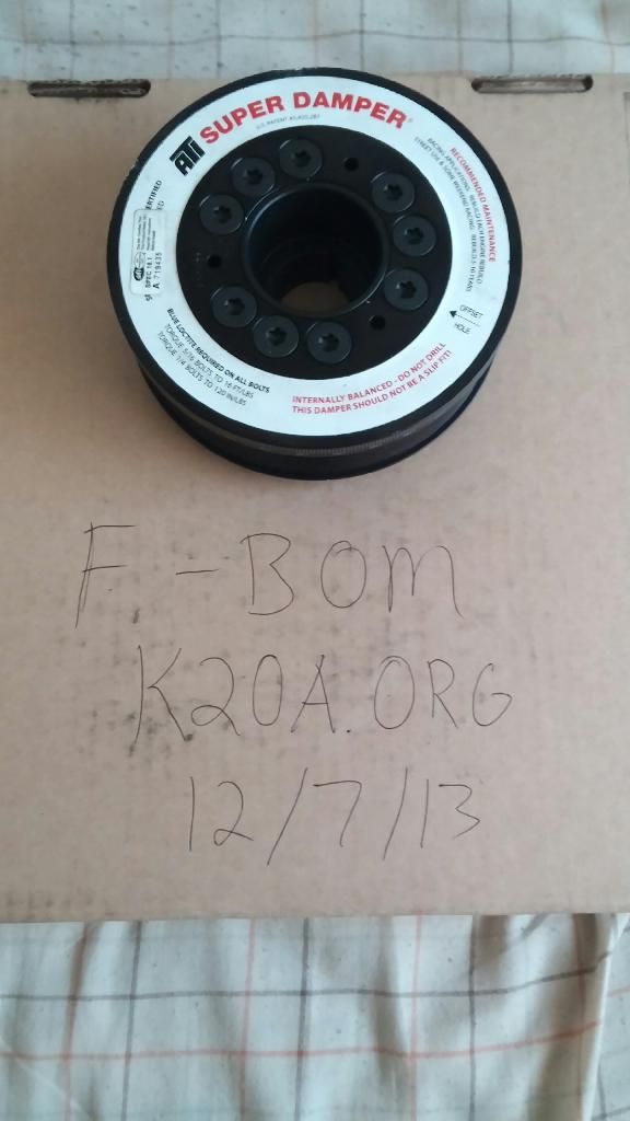 K20 ATI super damper and JDM FD2 5.0 final drive Page 2 Honda